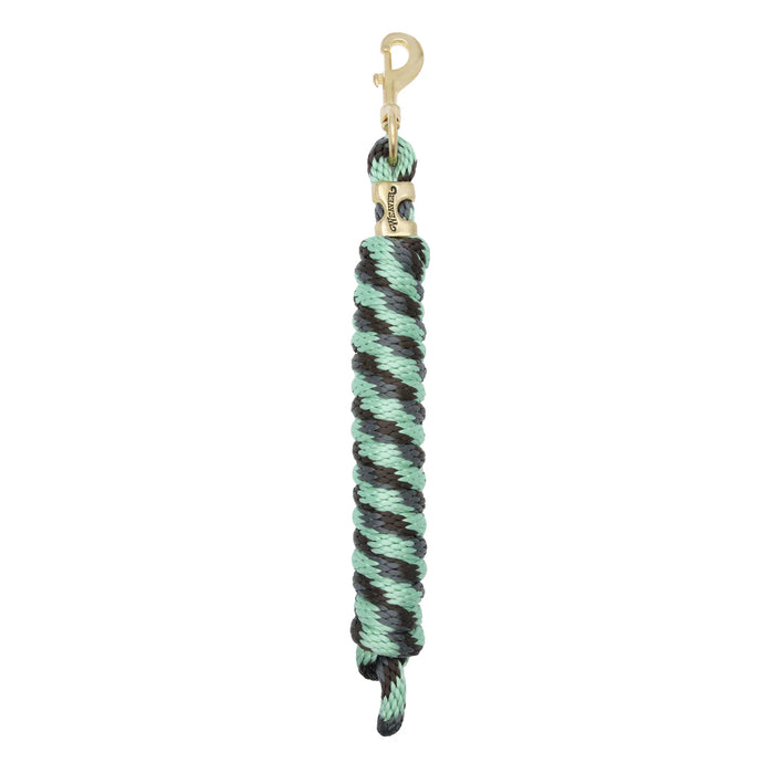 Weaver Equine Poly Lead Rope with Solid Brass Snap – 5/8" x 10'
