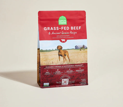 Open Farm Dry Dog Food, Ancient Grain Beef, 4 Pounds