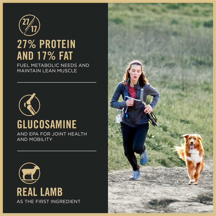 Purina Pro Plan Sport Small Bites 27/17 Lamb & Rice Formula Dry Dog Food, 37.5 lb