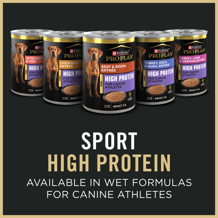 Purina Pro Plan Sport Small Bites 27/17 Lamb & Rice Formula Dry Dog Food, 37.5 lb