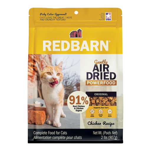 Redbarn Gently Air Dried Powerfood Chicken Recipe Cat Food, 2 lb