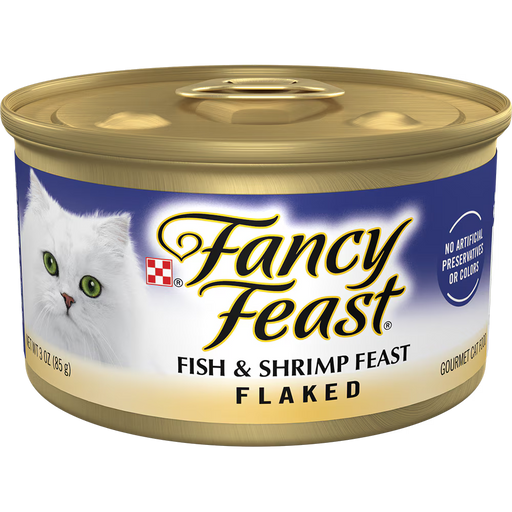 Fancy Feast Flaked Fish and Shrimp Feast 3 oz Can