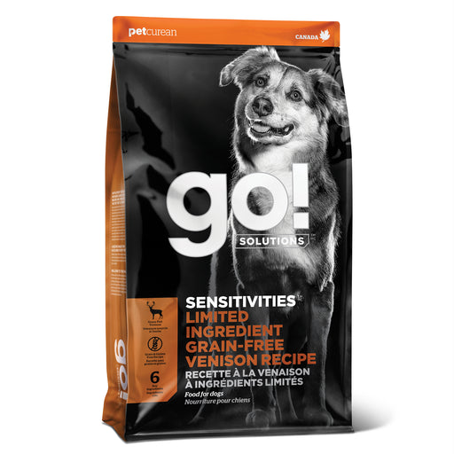 Go! Solutions Sensitivities Limited Ingredient Grain-Free Venison Recipe Dry Dog Food