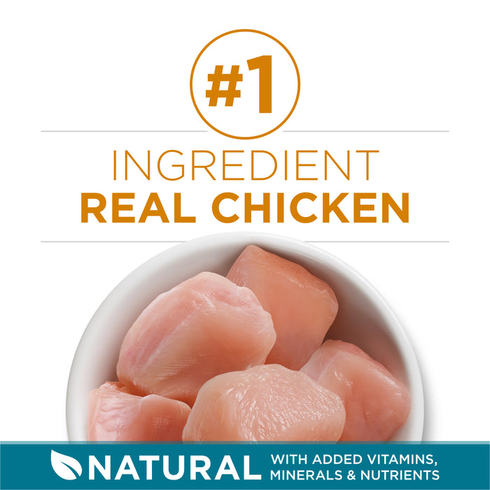 Purina ONE Tender Selects Blend With Real Chicken Adult Dry Cat Food, 7 lb