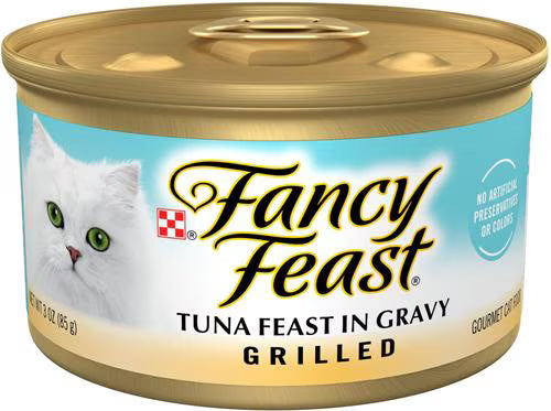 Fancy Feast Grilled Tuna Feast Wet Cat Food 3 oz Can