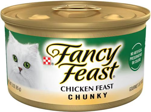 Fancy Feast Chunky Chicken Feast Wet Cat Food 3 oz Can