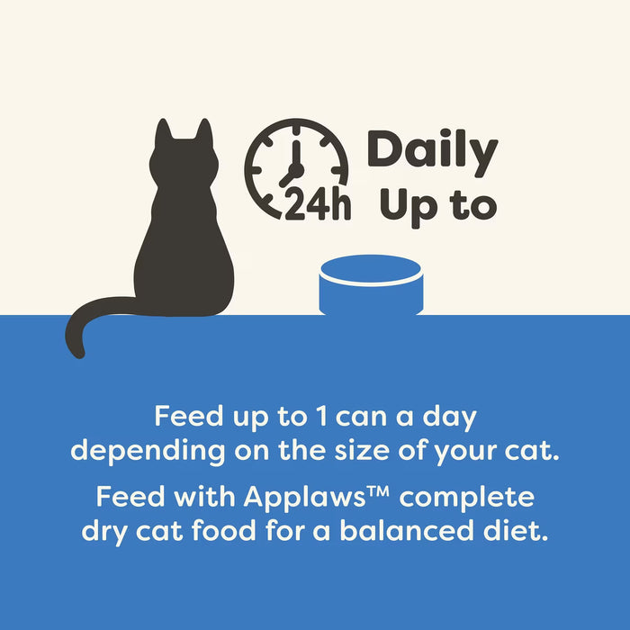 Applaws Natural Tuna Fillet & Shrimp in Broth Wet Cat Food – 5.5 oz (Case of 24)