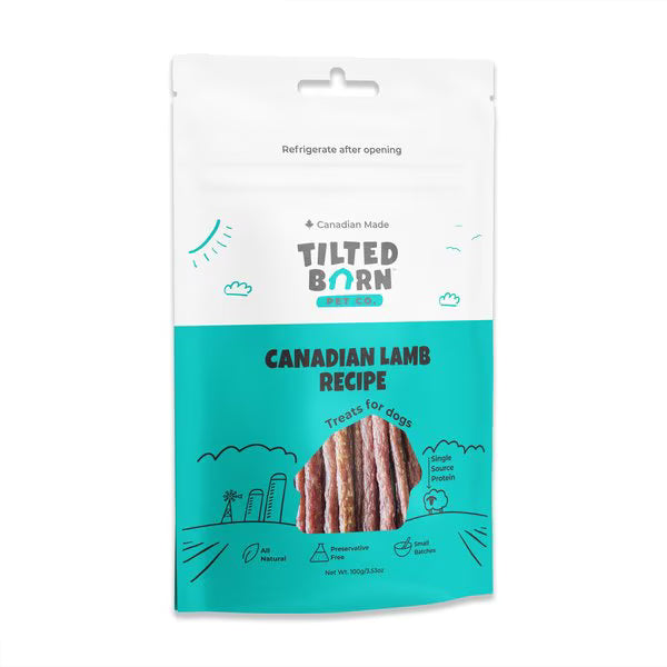 Tilted Barn Pet Co Canadian Lamb Recipe Dog Treats, 3.53oz