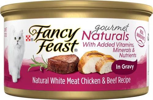 Fancy Feast Gourmet Naturals Chicken & Beef in Gravy