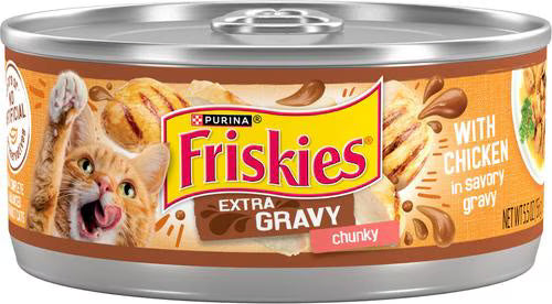 Purina Friskies Extra Chunky Gravy Chicken 5.5 oz