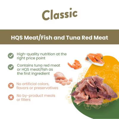 Almo Nature Classic Complete Tuna Recipe with Chicken in Gravy Cat Food Canned