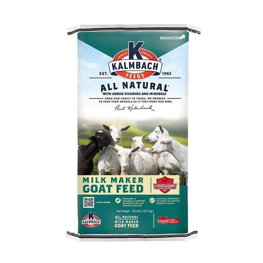 Kalmbach Milk Maker Goat Feed 17% 50 lb Bag
