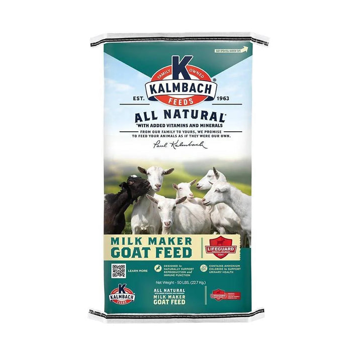 Kalmbach Milk Maker Goat Feed 17% 50 lb Bag