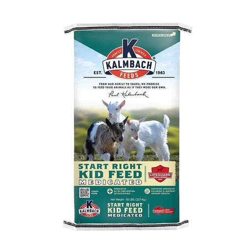 Kalmbach 18% Start Right Kid Goat 50 Lb Bag