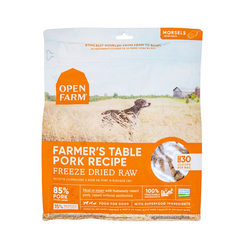 Open Farm Certified Humane Freeze-Dried Raw Pork Recipe for Dogs