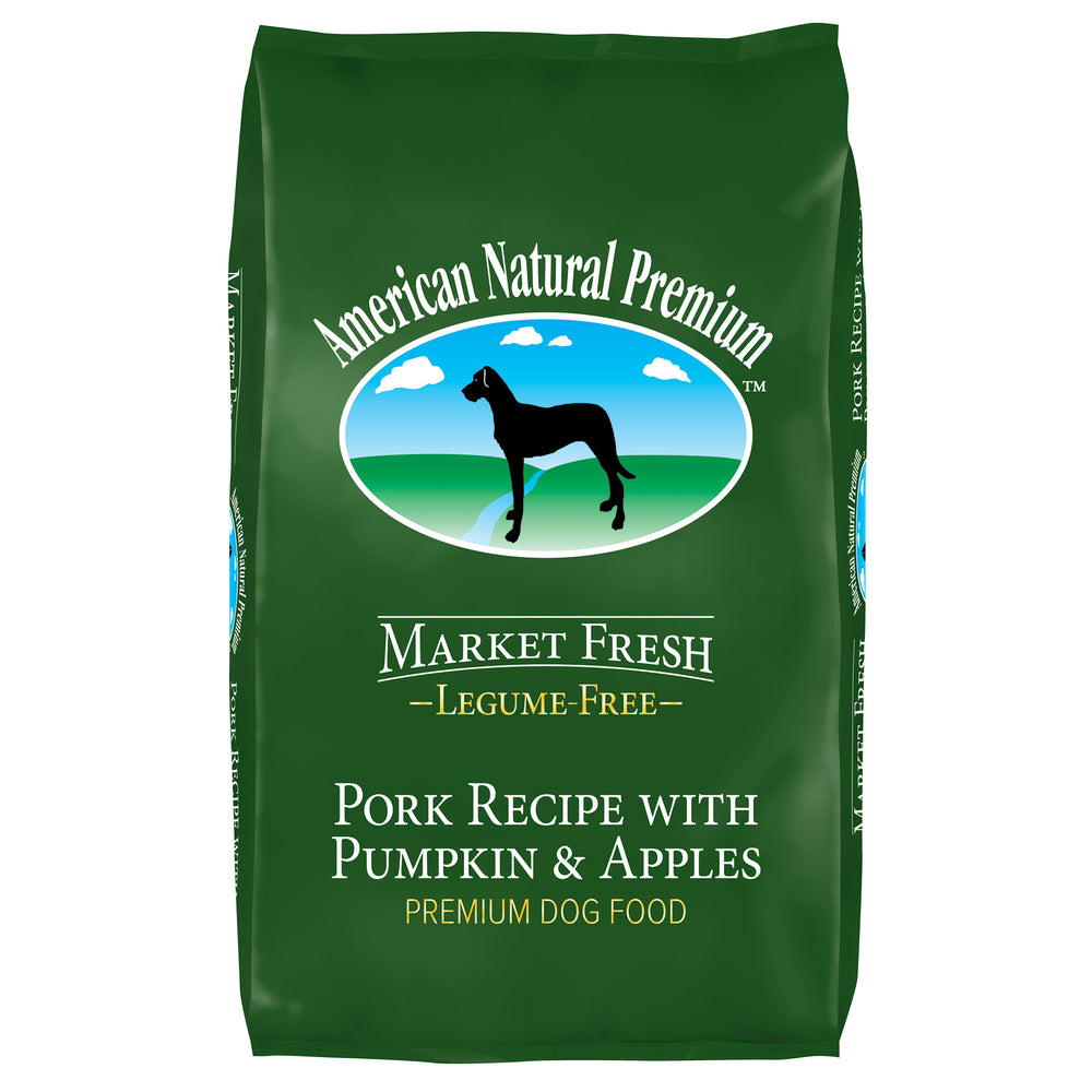 American Natural Premium Market Fresh Legume-Free Pork with Pumpkin & Apples Dry Dog Food