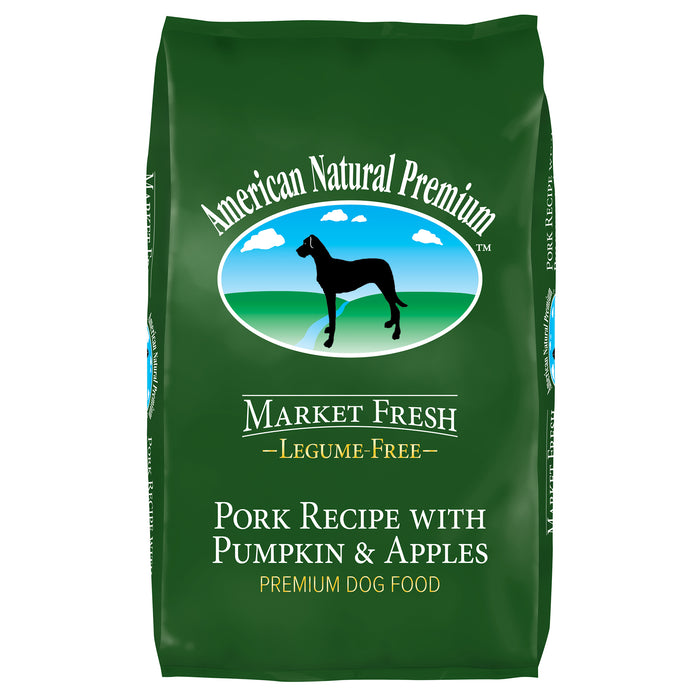 American Natural Premium Market Fresh Legume-Free Pork with Pumpkin & Apples Dry Dog Food
