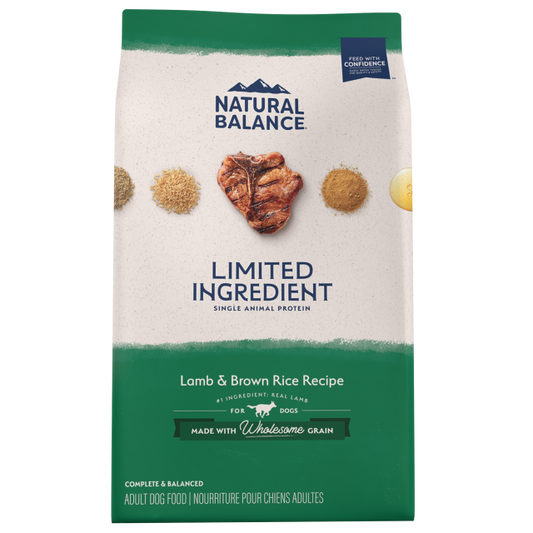 Natural Balance Limited Ingredient Lamb & Brown Rice Dry Dog Food
