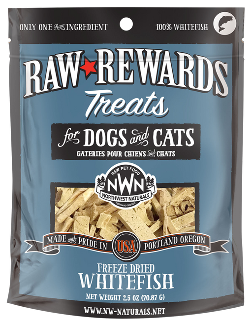 Northwest Naturals Freeze Dried Whitefish Treat 2.5oz