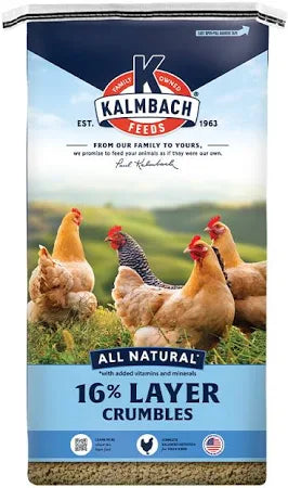 Kalmbach 16% Layer Crumbles 50 Lb Bag