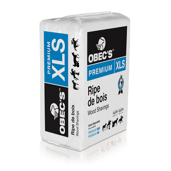 Rip-O-Bec Premium Pine Shavings SS, MS, XLS, and POB