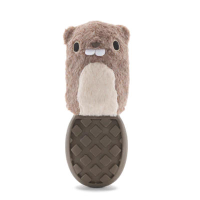BARK P.B. Beaver Dog Chew Toy, Large