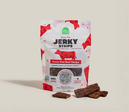 Open Farm Grain-Free Jerky Strips Dog Treats