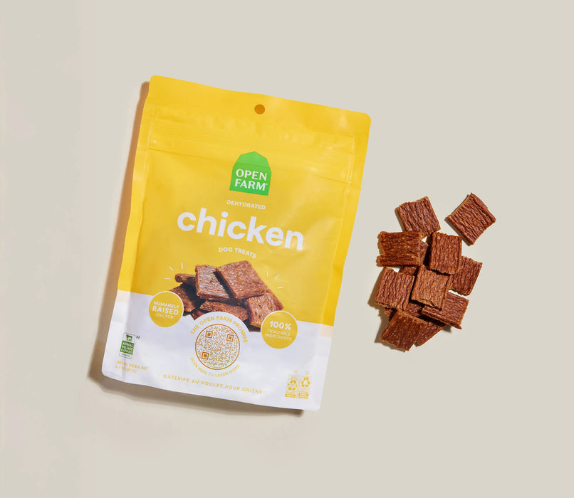 Open Farm Dehydrated Dog Treats - Humanely Raised Protein