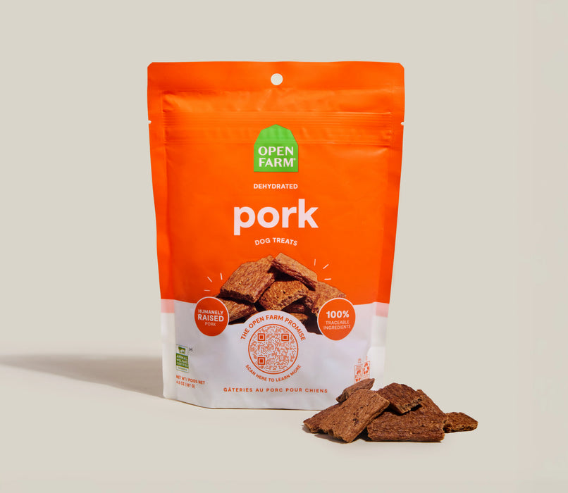 Open Farm Dehydrated Dog Treats - Humanely Raised Protein