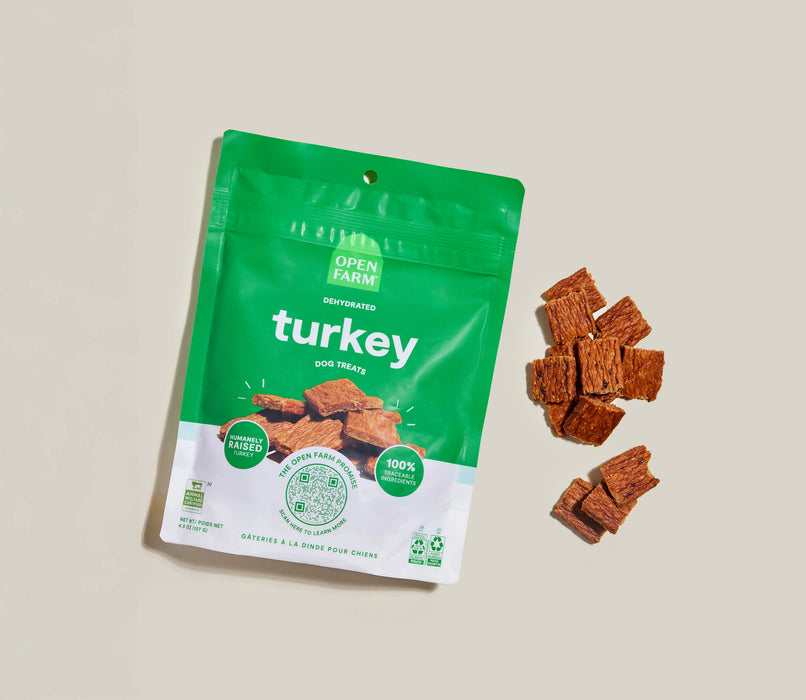 Open Farm Dehydrated Dog Treats - Humanely Raised Protein