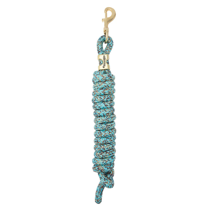 Weaver Equine Poly Lead Rope with Solid Brass Snap – 5/8" x 10'