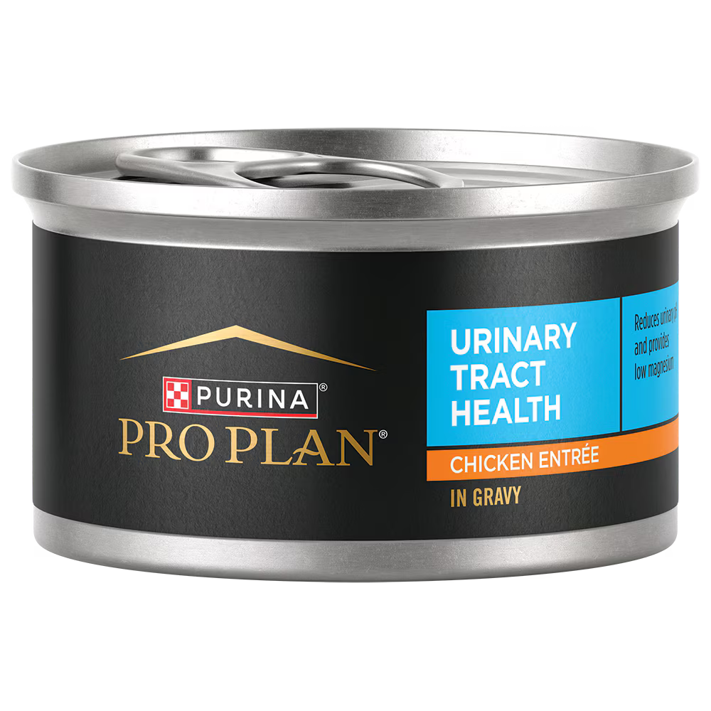 Purina Pro Plan Urinary Tract Health Chicken in Gravy Cat Food 3 oz Case of 24