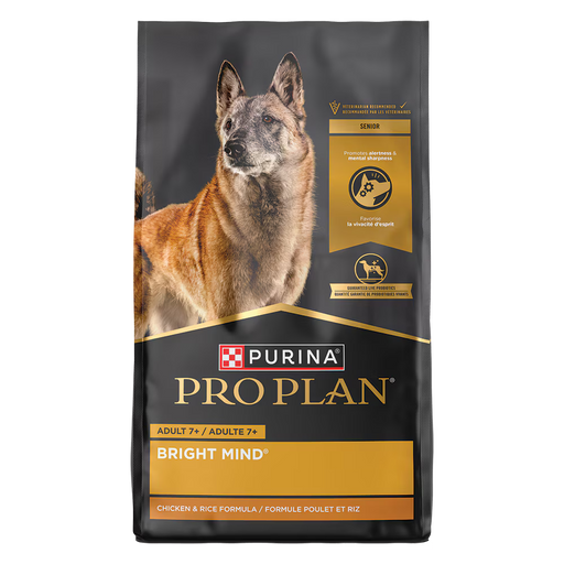 Purina Pro Plan Bright Mind 7+ Chicken And Rice Large Breed Senior Dog Food 30 lb Bag