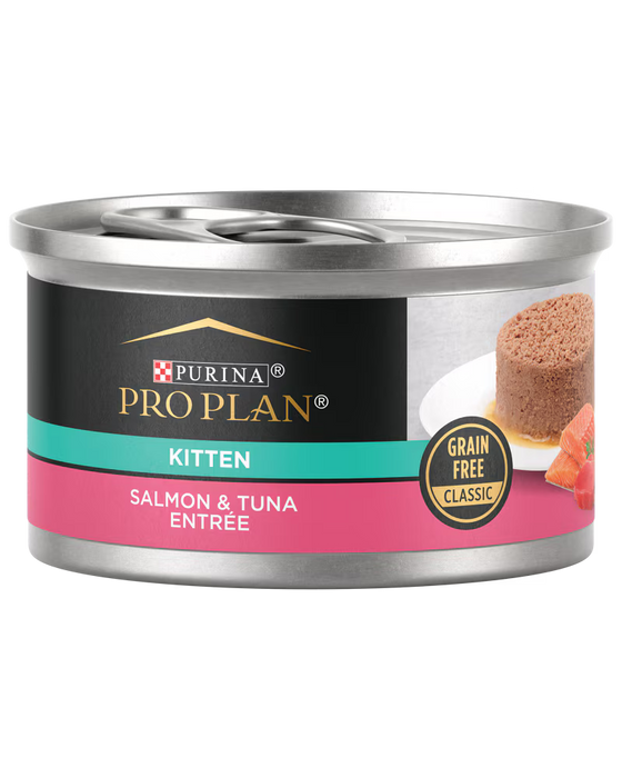 Purina Pro Plan Grain Free Salmon & Tuna Kitten 3 Oz Can