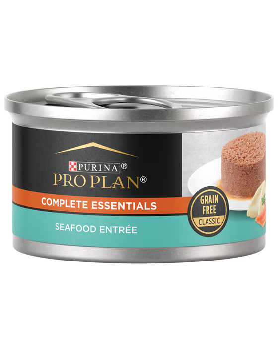 Pro Plan Complete Essentials Grain Free Seafood Entree Cat 24 / 3 oz