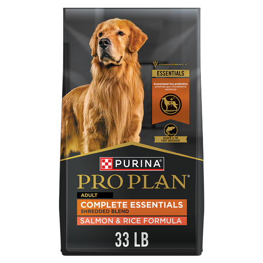 Purina Pro Plan Complete Essentials Shredded Blend Salmon And Rice Dry Dog Food 5 lb Bag