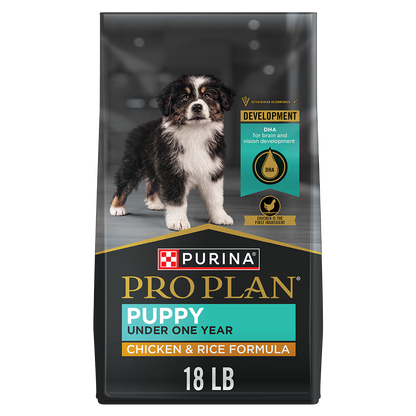 Purina Pro Plan Puppy Chicken And Rice Formula Dry Dog Food