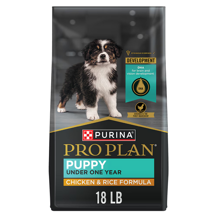 Purina Pro Plan Puppy Chicken And Rice Formula Dry Dog Food