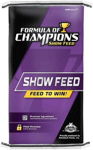 Kalmbach Fancy & Feathered Formula of Champions Crumble Pink Tag 50 Lb Bag