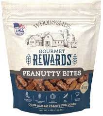 Wholesomes Gourmet Rewards Classic Peanutty Bites Treats FOR DOGS