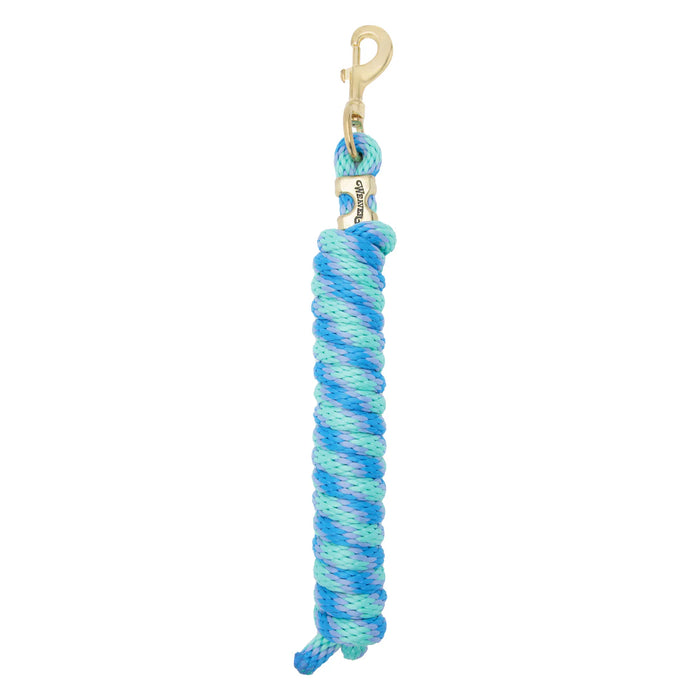 Weaver Equine Poly Lead Rope with Solid Brass Snap – 5/8" x 10'