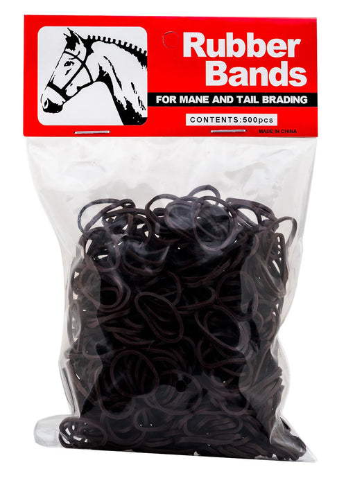 Partrade Rubber Braiding Bands 5 Inch 500 Count