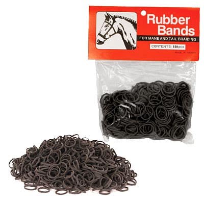 Partrade Rubber Braiding Bands 5 Inch 500 Count