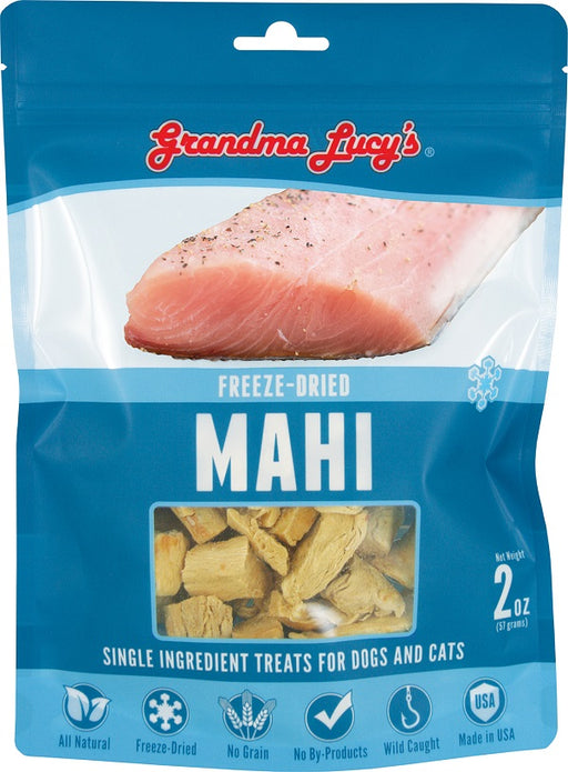 Grandma Lucy’s Singles Freeze-Dried Mahi Dog and Cat Treats 2 oz