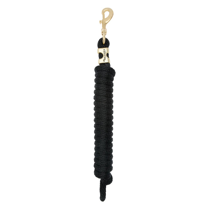 Weaver Equine Poly Lead Rope with Solid Brass Snap – 5/8" x 10'