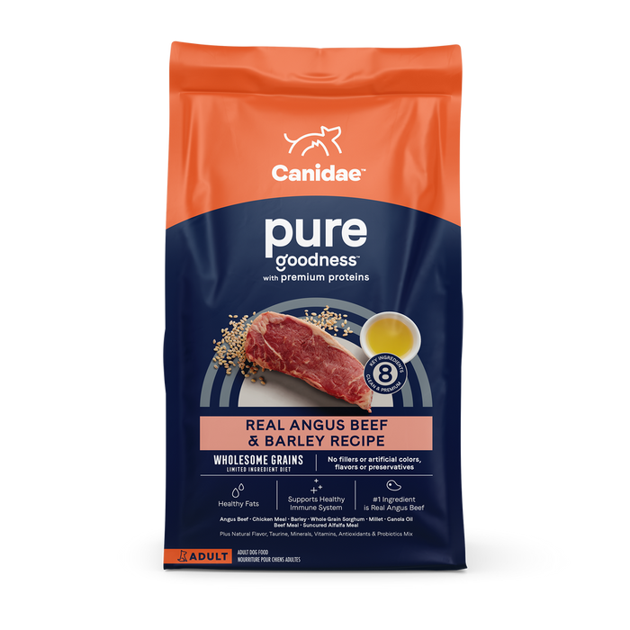 Canidae Pure Goodness Real Beef & Barley Recipe Adult Dry Dog Food