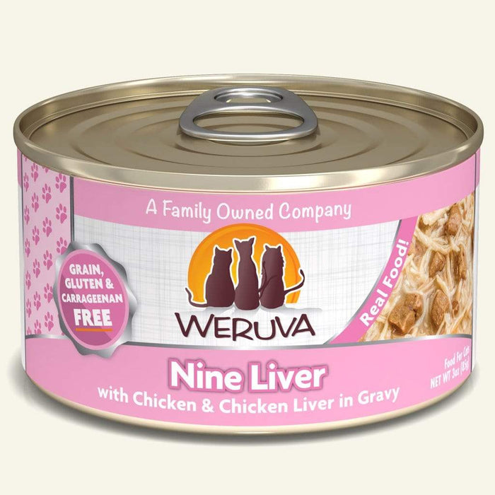 Weruva Nine Liver with Chicken & Chicken Liver in Gravy