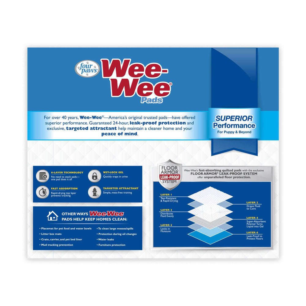 Wee-Wee® Superior Performance Dog Pee Pads