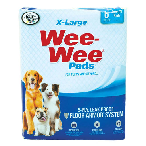 Four PawsWee-Wee® Pads, X-Large