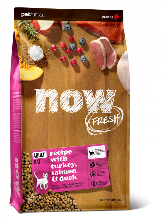 Petcurean Now! Fresh Grain Free Adult Recipe Dry Cat Food